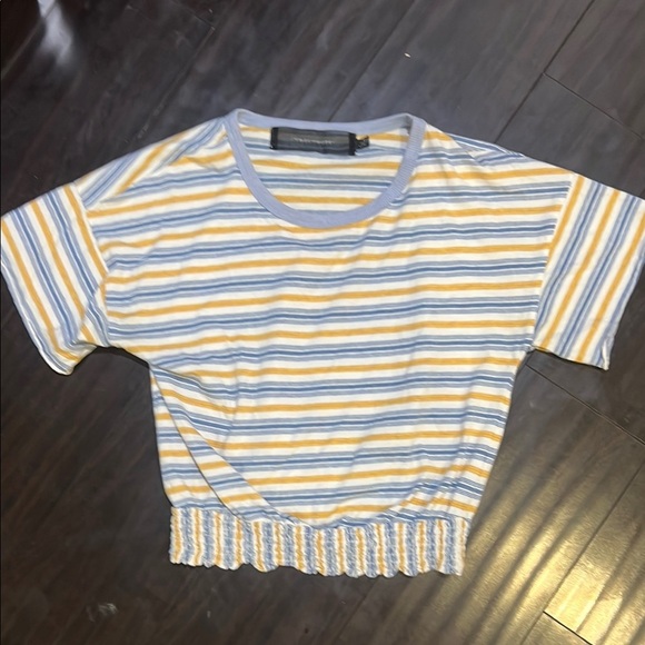 Tops - Women’s Size Medium Yellow, Blue, White Top